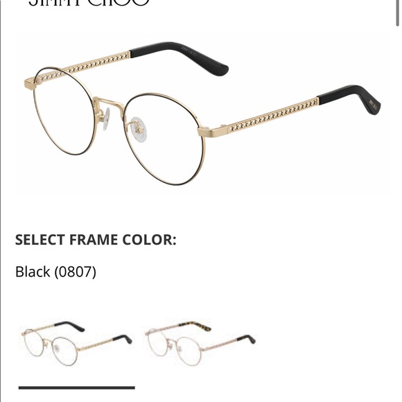 jimmy choo frame with Essilor computer lenses - Picture 2 of 2